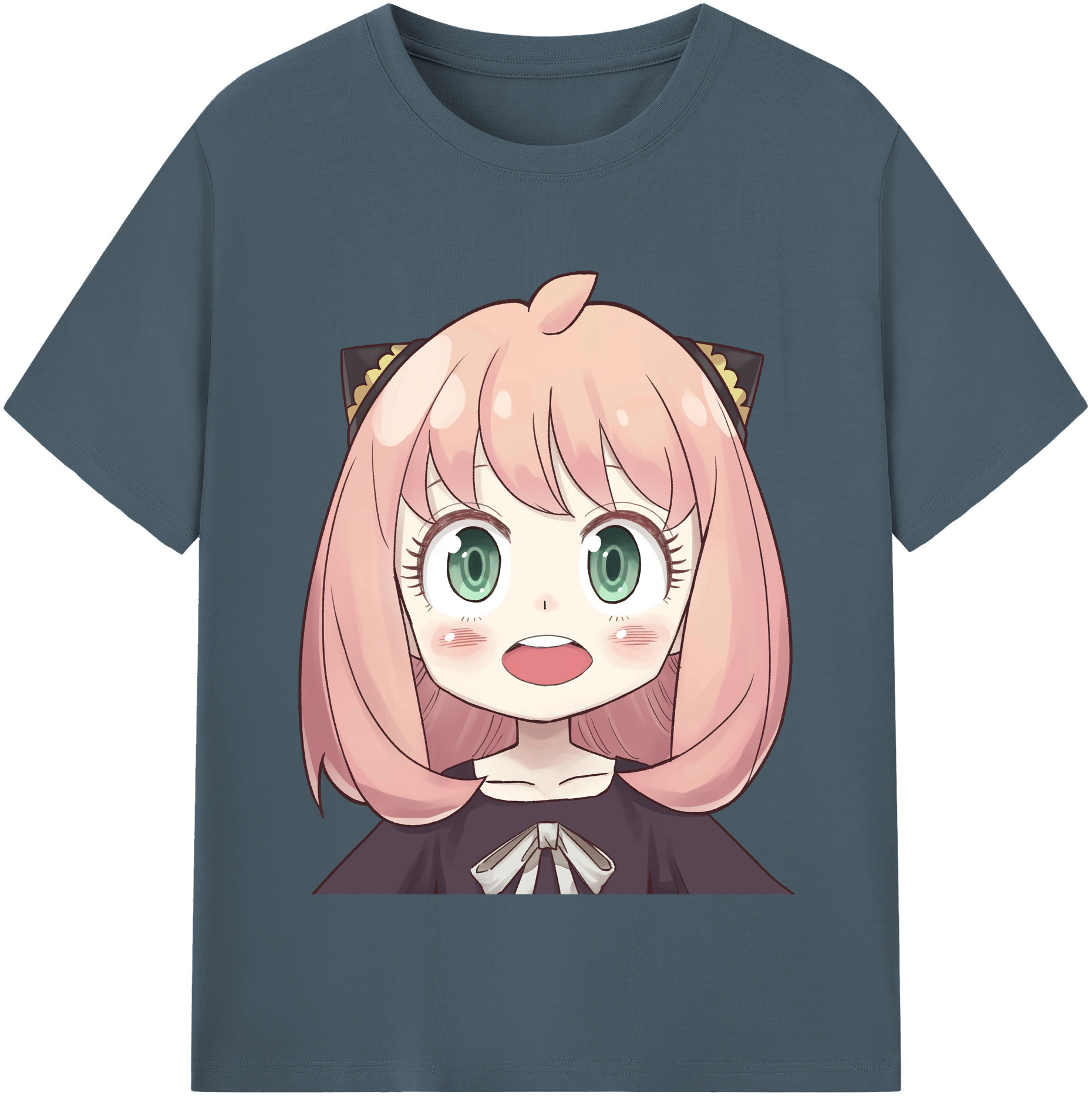 （画像用） SPY×FAMILY间谍家家酒 綿100％半袖Tシャツ（フロントプリント）